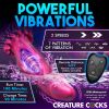 Xenox Vibrating Silicone Dildo with Remote