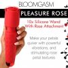 Deluxe Silicone Rose Wand