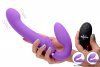 10X Remote Control Ergo Fit G Pulse Inflatable and Vibrating Strapless Strap - Purple