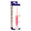 10X RosÃ© Dual Ended Smooth Silicone and Glass Vibrator