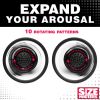 10x Rotating Nipple Suckers With 4 Attachments