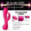 10x Rabbit Silicone Vibrator