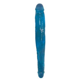 Lollicock Sweet Slim Stick Double Dildo (Style/Color/Size: Blue)