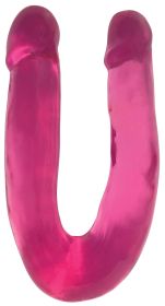 Lollicock Sweet Slim Double Dipper Dildo (Style/Color/Size: Pink)