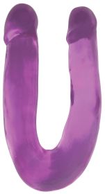 Lollicock Sweet Slim Double Dipper Dildo (Style/Color/Size: Purple)